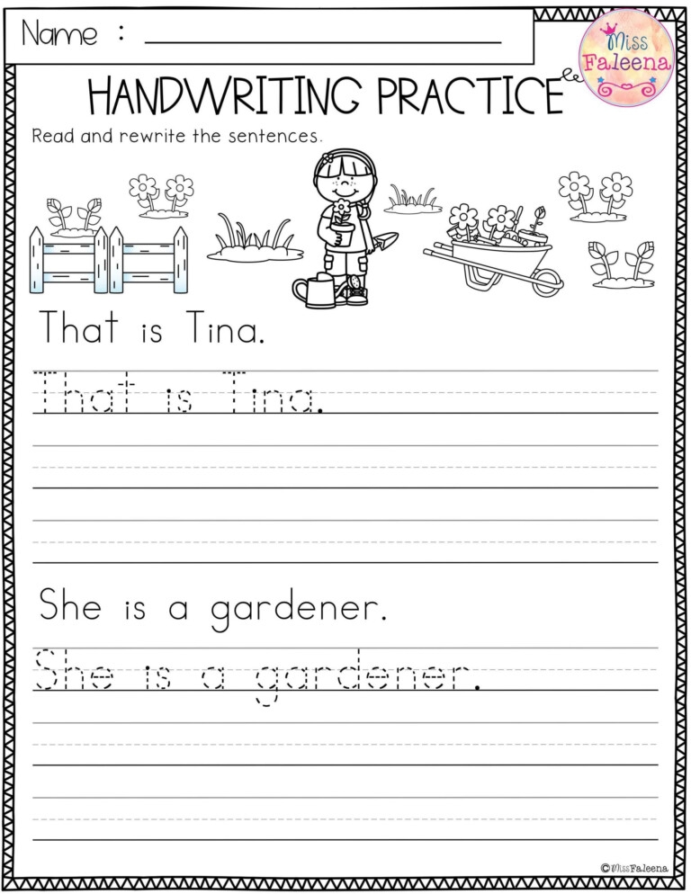 Free Printable Sentence Writing Worksheets Printable World Holiday 