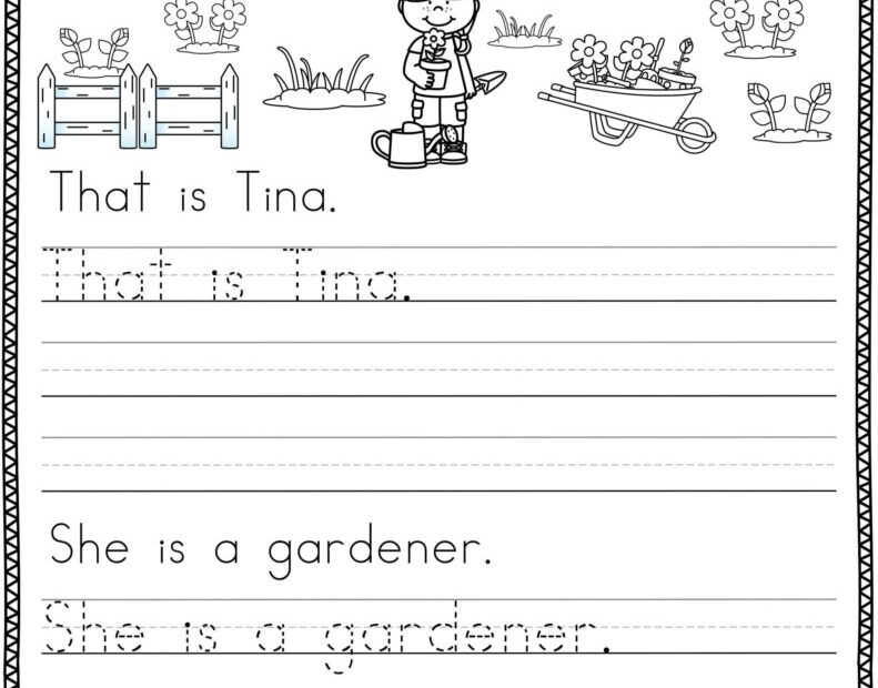Free Printable Sentence Writing Worksheets Printable World Holiday