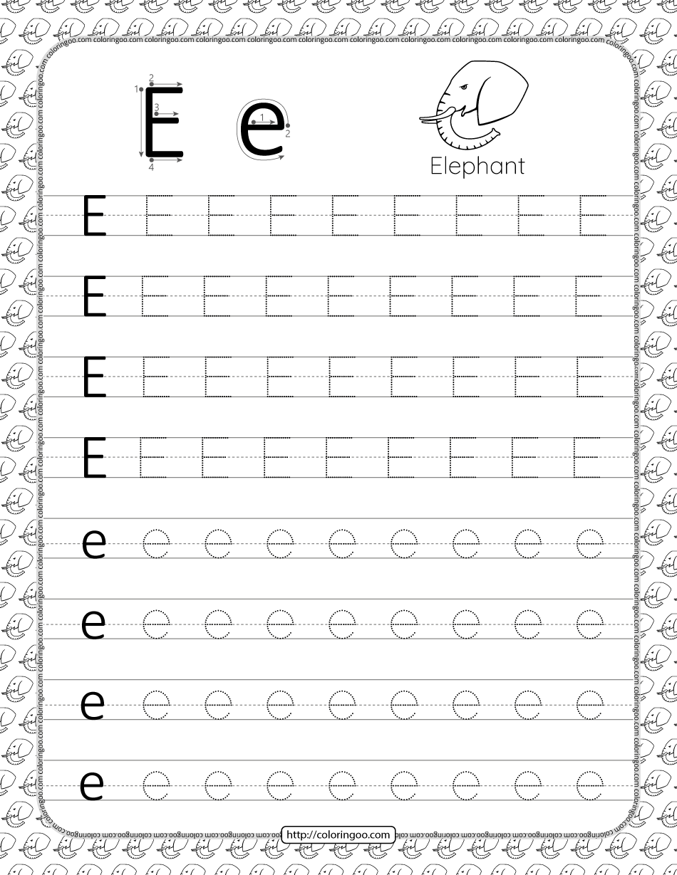 free printable traceable letter o