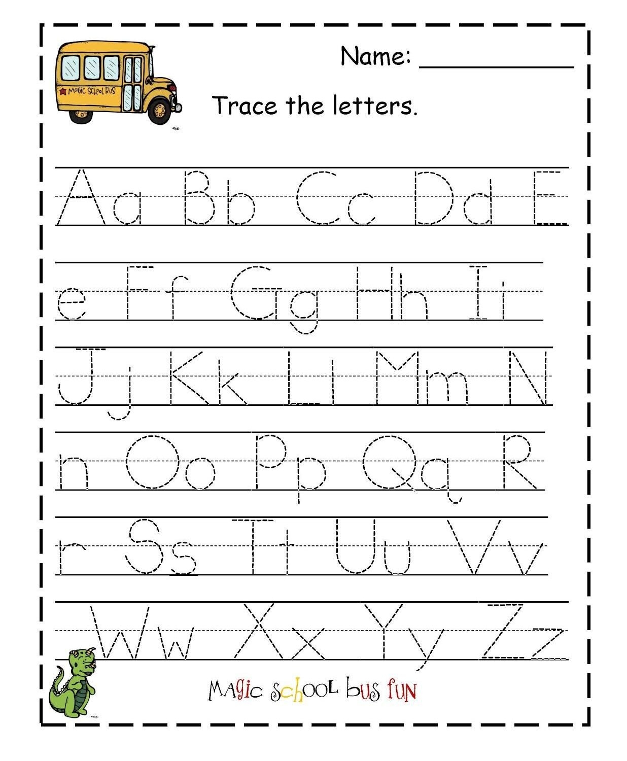 Free Printable Traceable Name Sheets