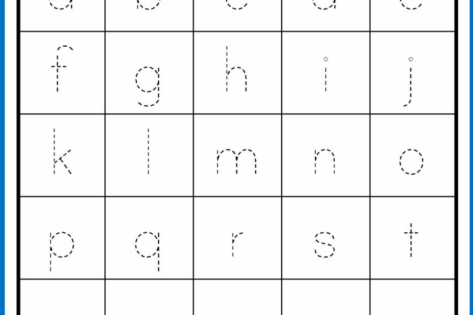 Free Printable Tracing Letters