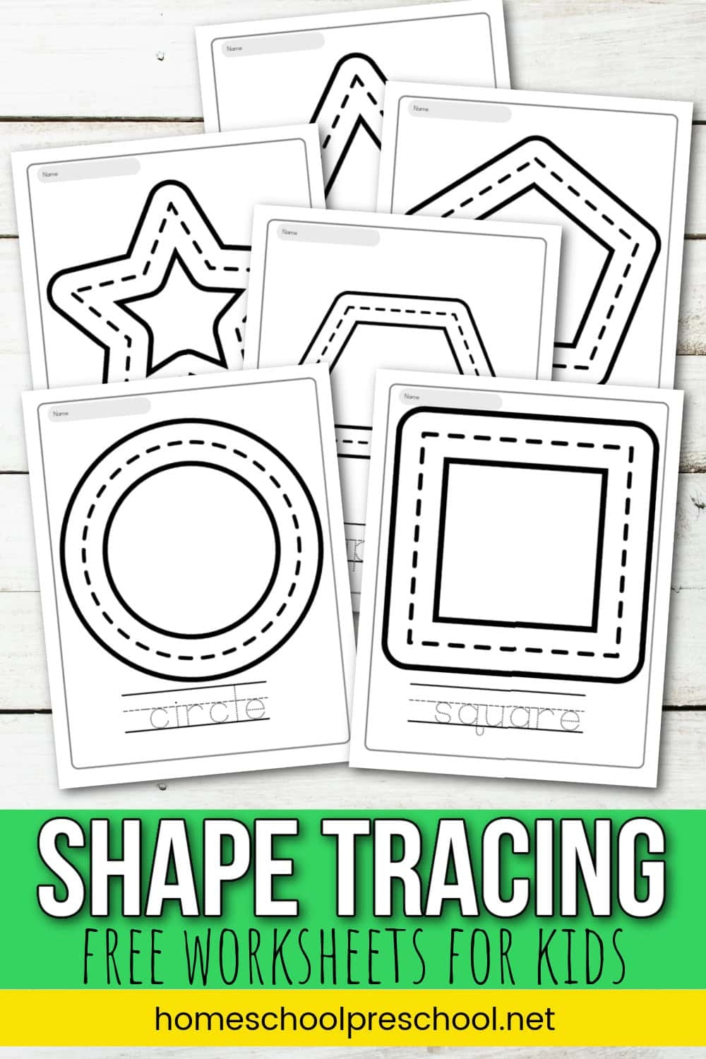 Free Printable Tracing Shapes Free Printable