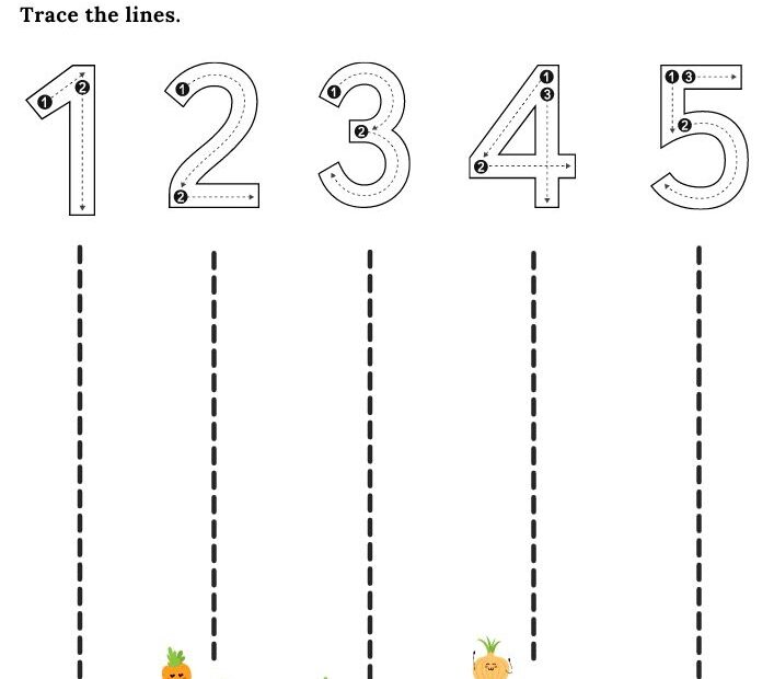 Free Printable Tracing Vertical Lines Worksheets Printable And Online