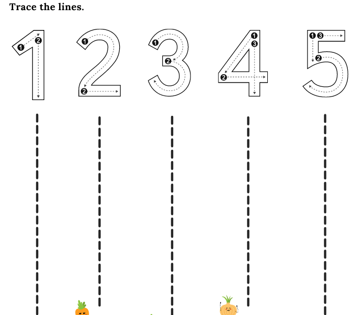 Free Printable Tracing Vertical Lines Worksheets Printable And Online