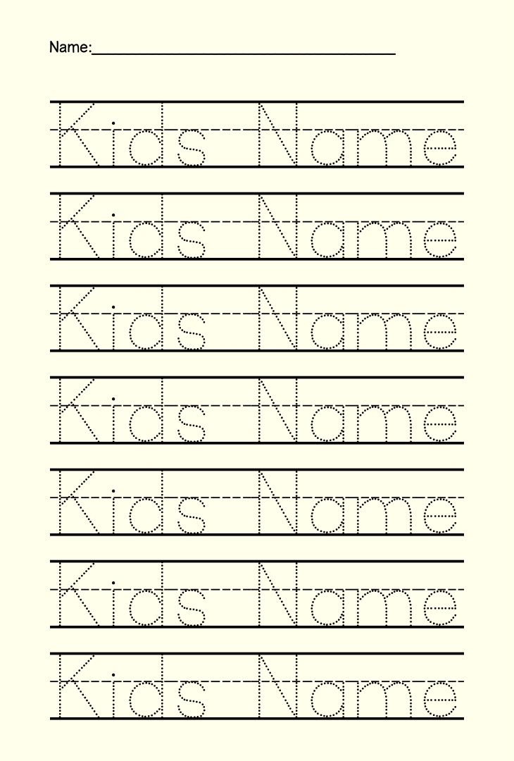 Free Printables Tracing Name Worksheets Name Tracing Printable