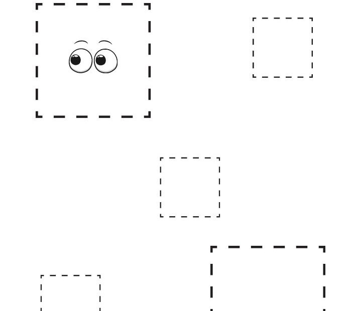 Free Square Tracing Worksheets Pack