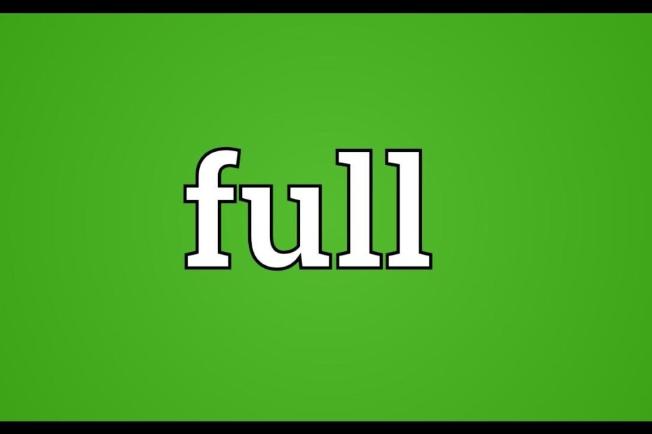 Full Meaning YouTube