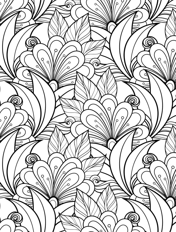 Full Size Coloring Pages For Adults At GetColorings Free 