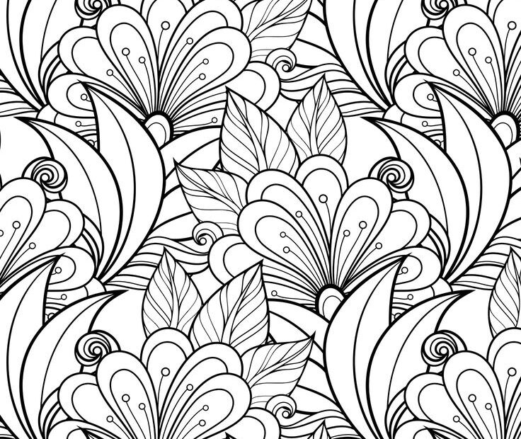 Full Size Coloring Pages For Adults At GetColorings Free