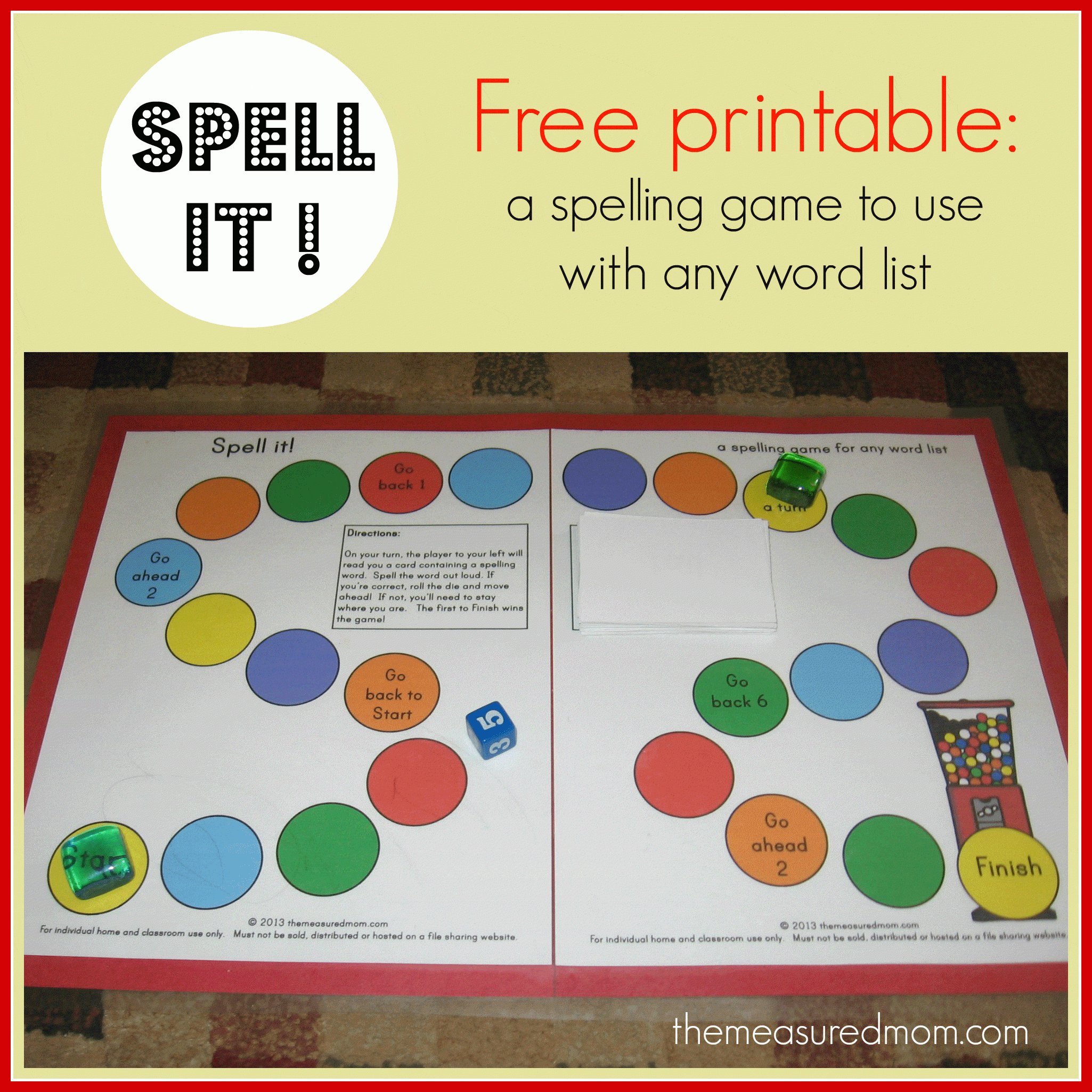Games For Spelling Words