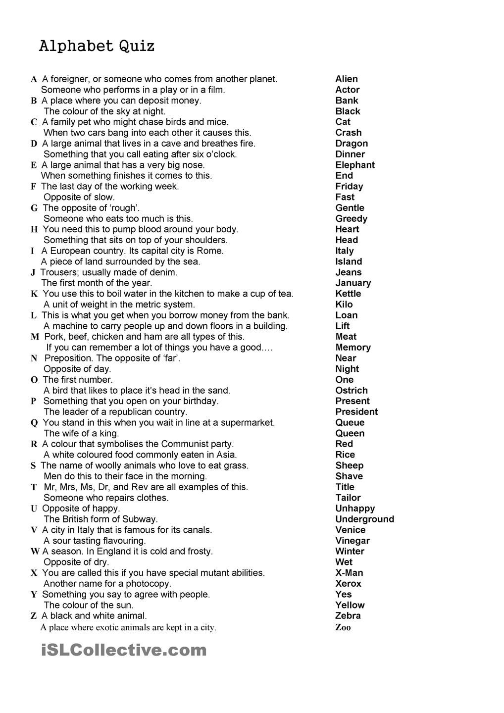 General Trivia And Answers Printable Trivia Questions And Answer