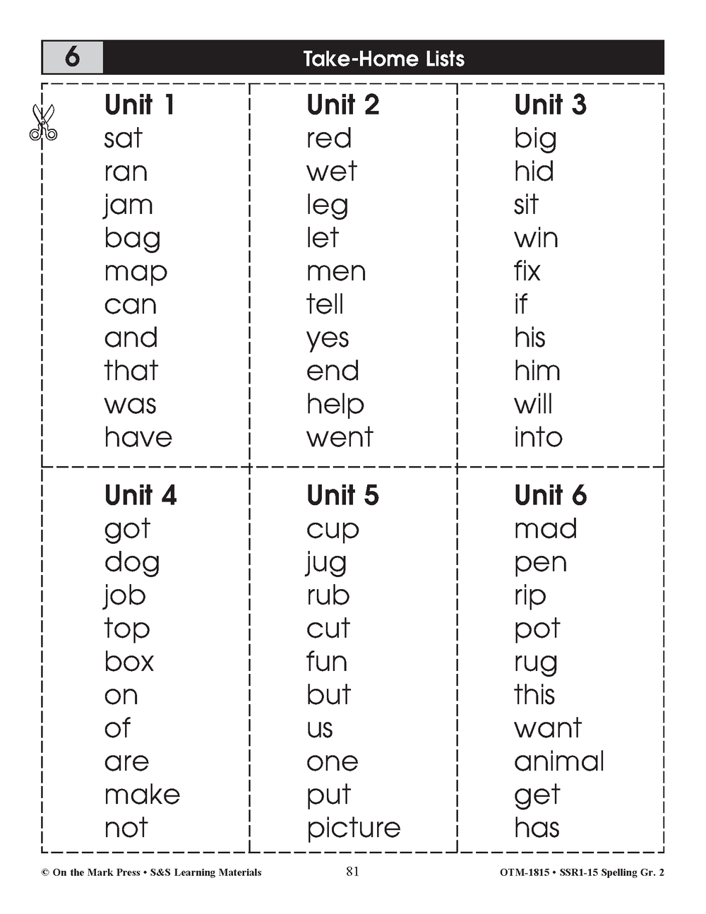 spelling worksheets for grade 2