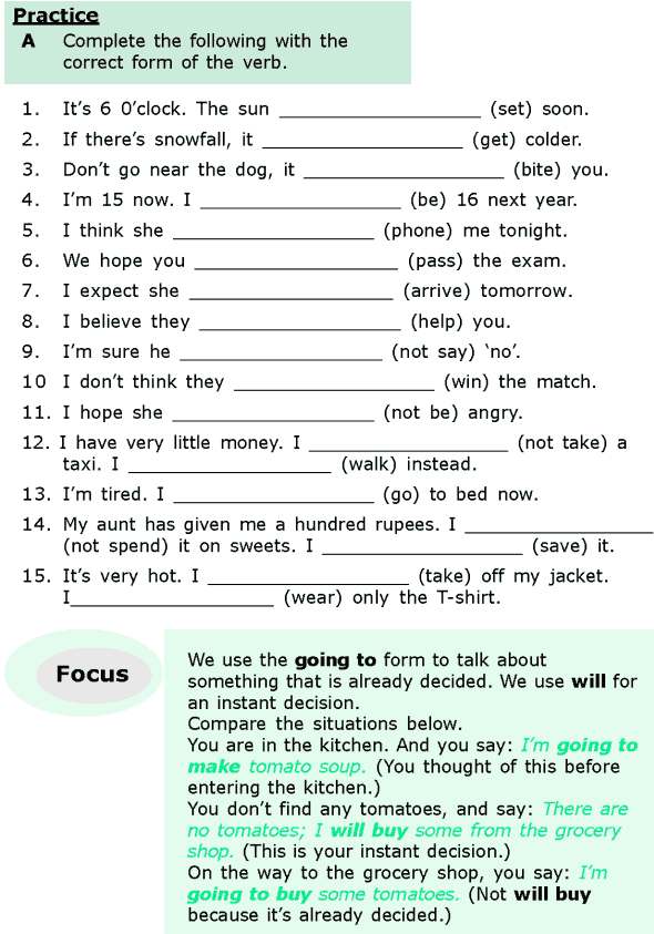 Grammar For 6th Graders Worksheets