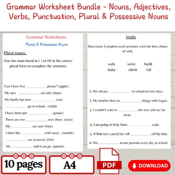 plural possessive verbs