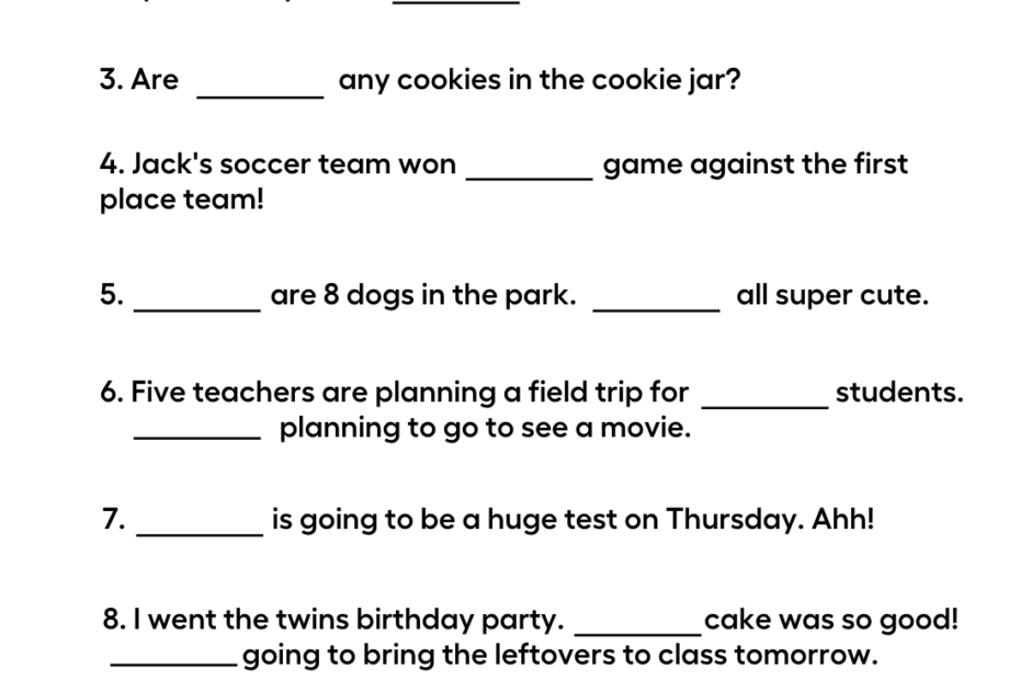 Grammar Worksheets For 4th Graders Online SplashLearn Worksheets