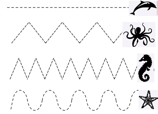 Graphics Literacy Tracing Lines Perkins School For The Blind