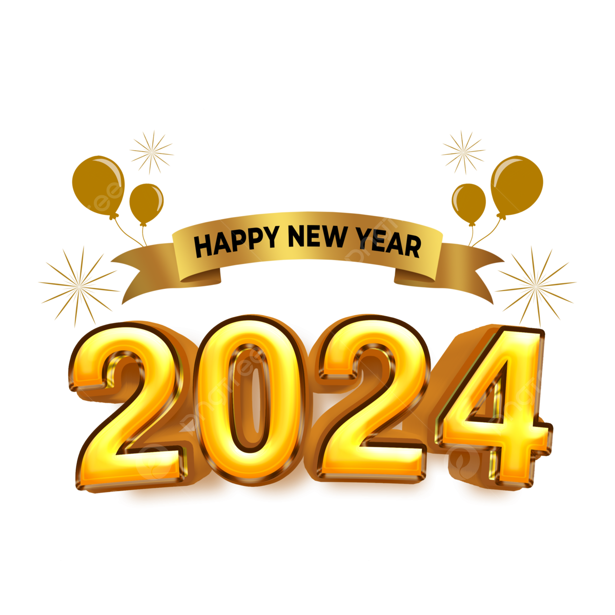 Happy New Year 2024 2024 Clipart Happy New Year 2024 Clipart 2024 
