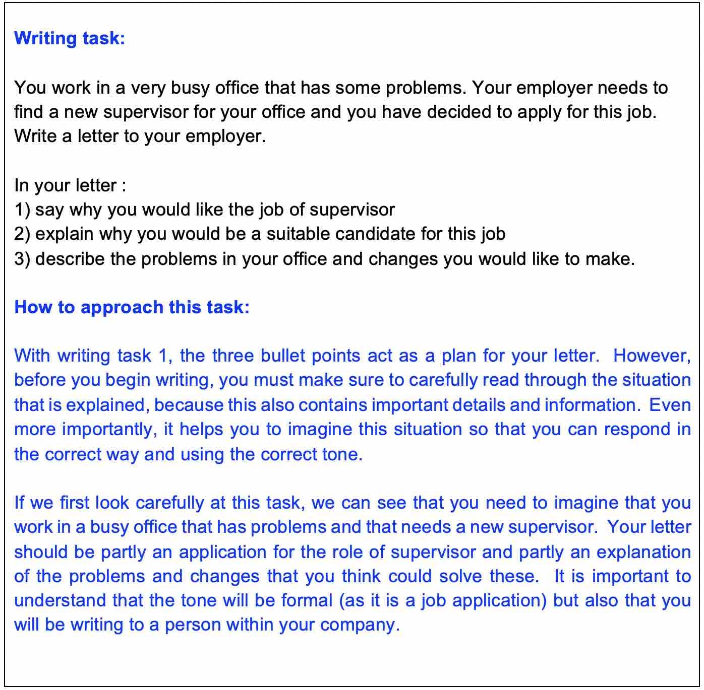 How To Do The Ielts Writing Task 1 Infoupdate