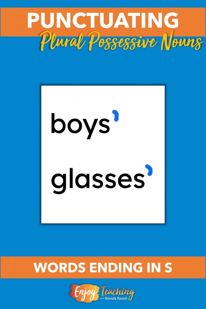 How To Teach Plural Possessive Nouns 39 Rules Without Tears