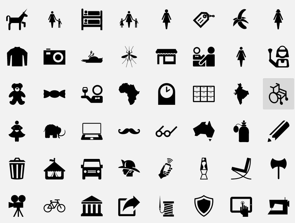noun project icons for everything