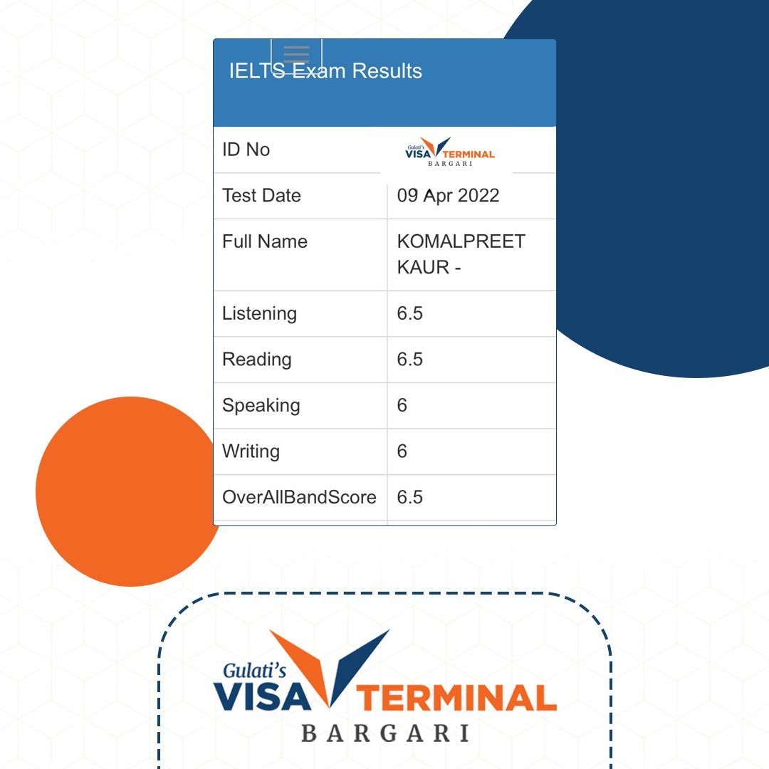IELTS Exam Result Visa Terminal Contact Us 9815801635 ielts 