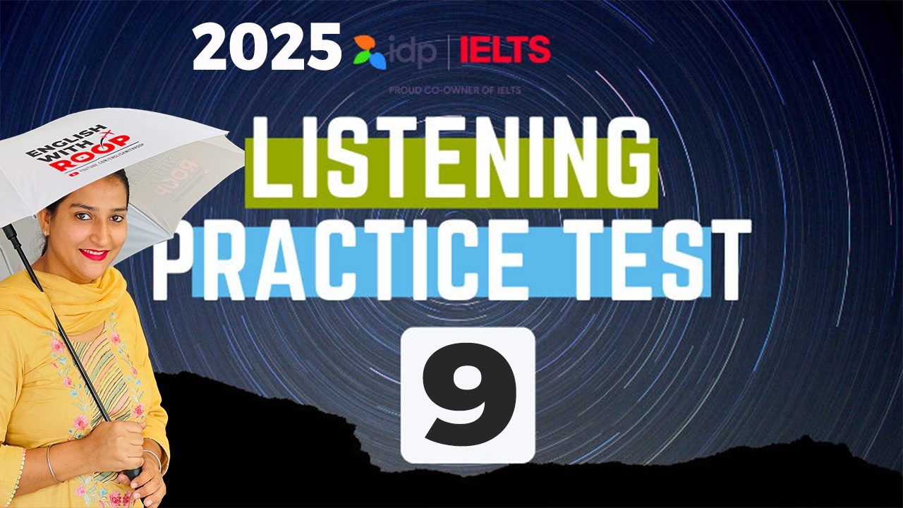 ielts listening practice test 2025
