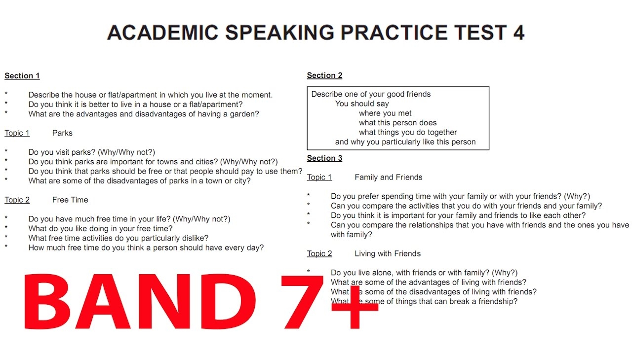 Ielts Speaking Test Sample Band 60 Interview Ielts IELTS Online