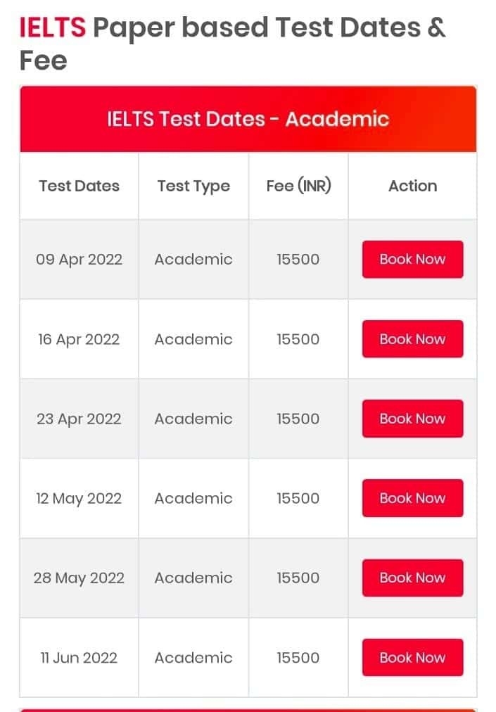 IELTS Test Dates Find Upcoming Exam Dates For IELTS