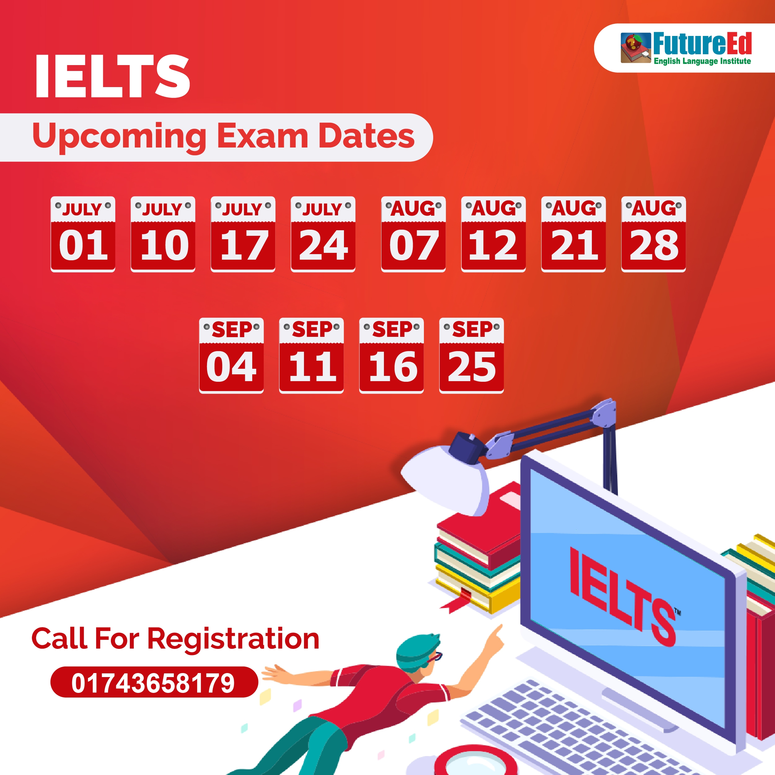 upcoming ielts test dates