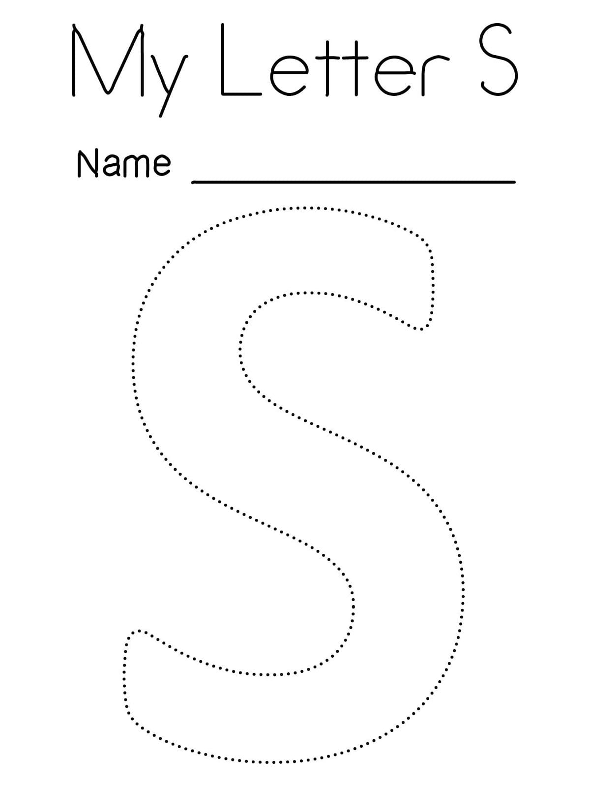 Importance Of Tracing Letters Free Worksheets Printable