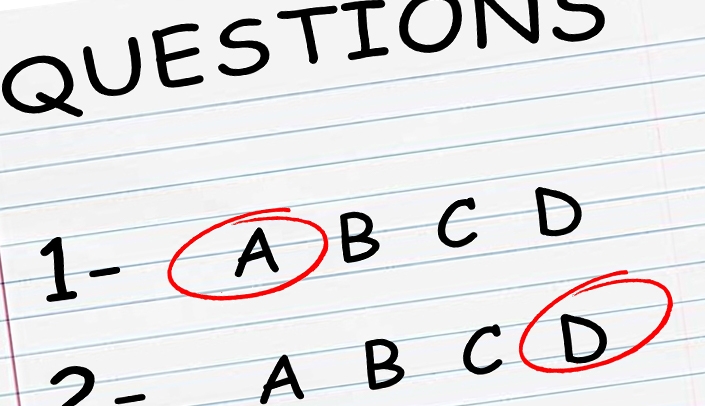 Infographic Multiple Choice Questions Problems Solutions 