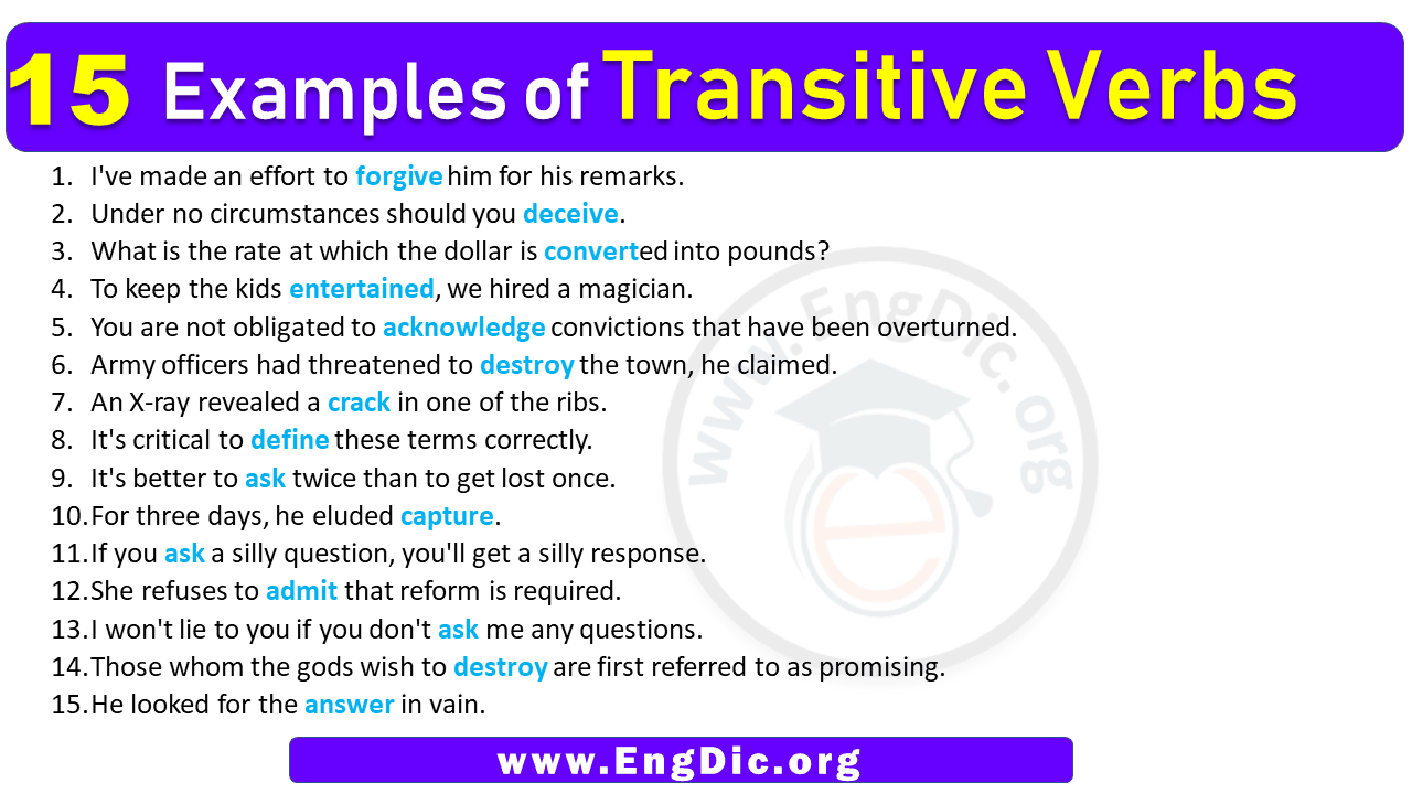 Intransitive And Transitive Verb Examples What Are 60 OFF