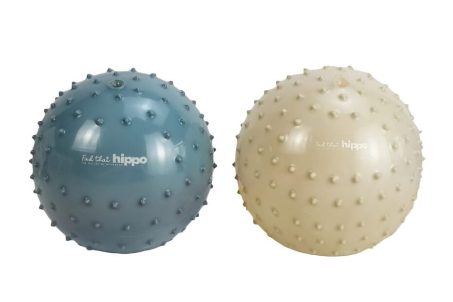 K p Find That Hippo Sensory Balls Metallic Blue Khaki 53100401
