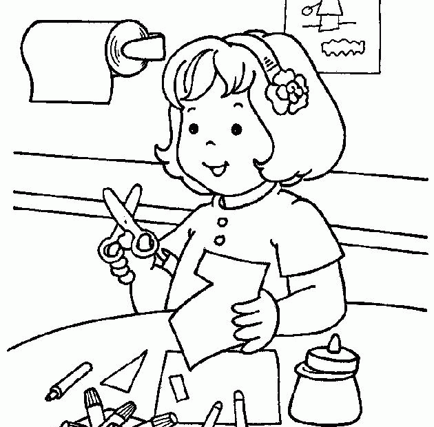 Kid Learning Coloring Pages Coloring Home