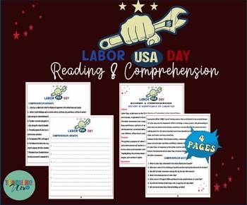 LABOR DAY HISTORY Significance Reading Comprehension Labor Day