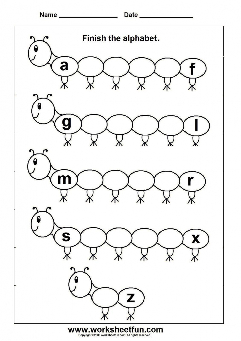 Letter A Worksheets For Preschool AlphabetWorksheetsFree