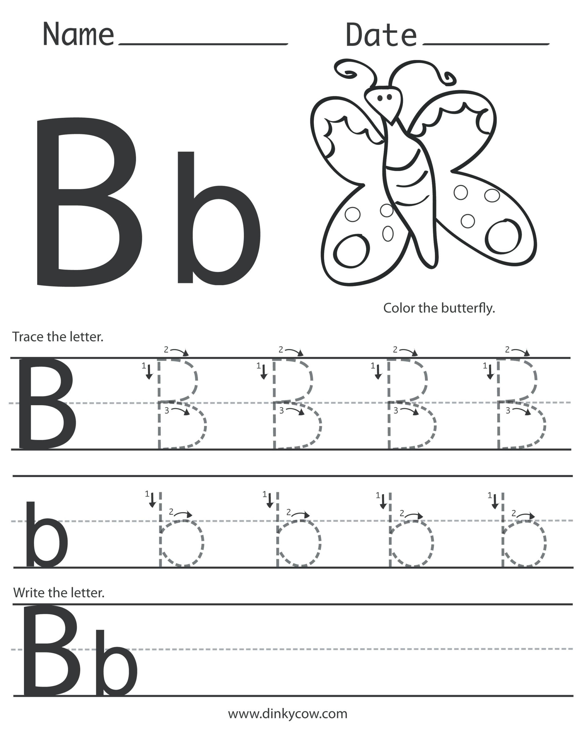 free printable letter tracing practice