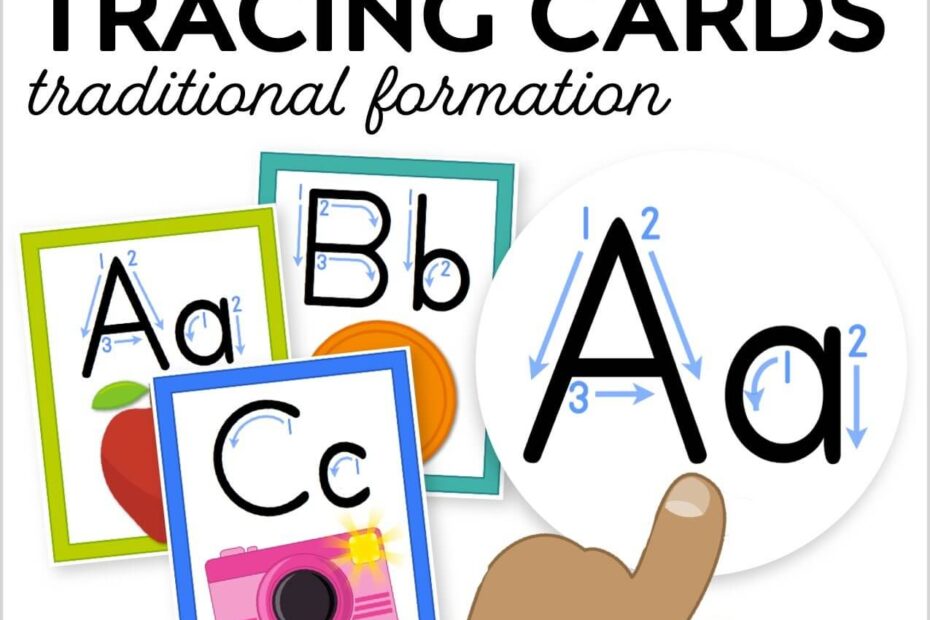 Letter Formation Practice Alphabet Tracing Book Letter Tracing