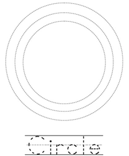 free printable shape tracers