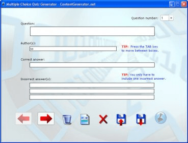 Multi choice Quiz Generator Download It Allows Anyone To Generate