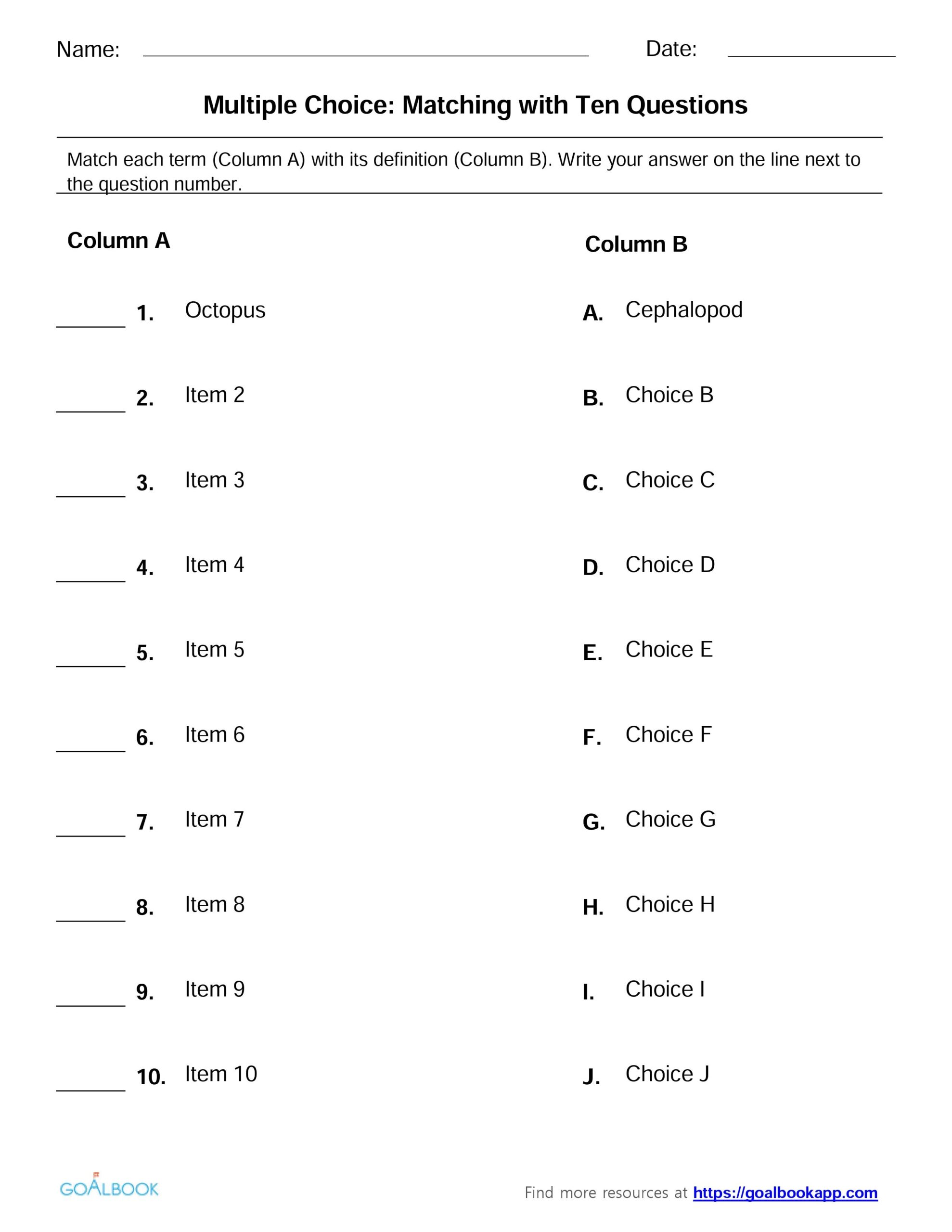 Multiple Choice UDL Strategies