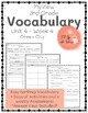 MyView 3rd Grade Vocabulary Unit 4 Week 4 By Fill Up With Billups