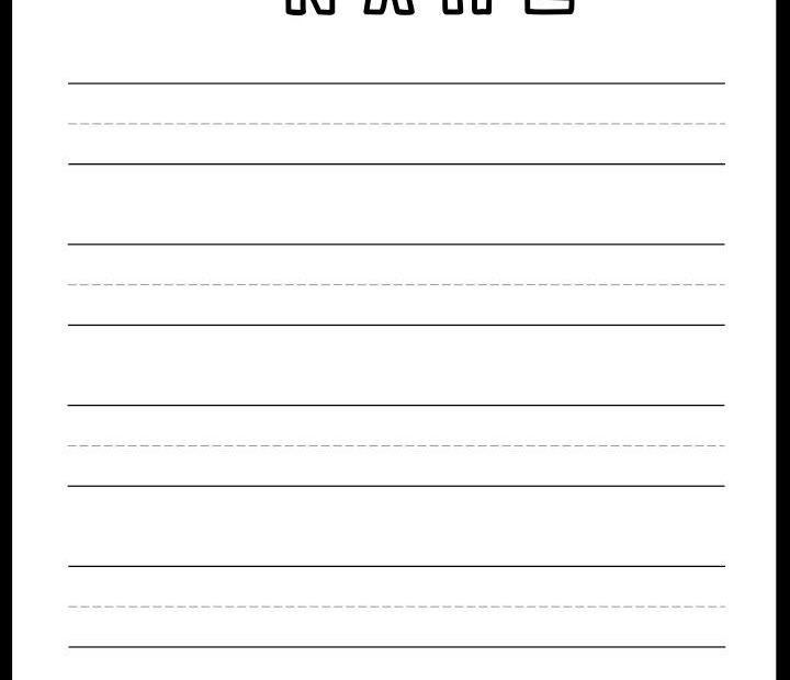 Name Practice Worksheets For Preschool Tracing Worksheets