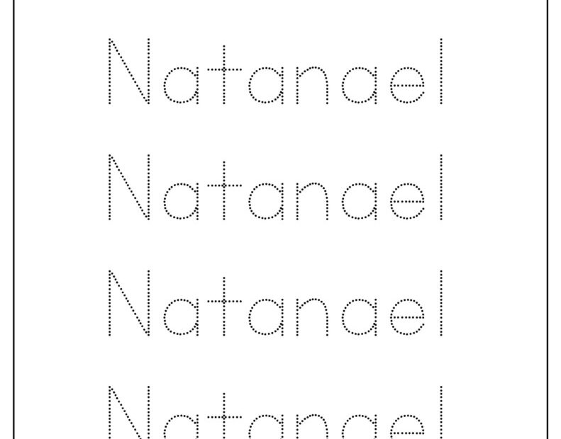 Name Tracing Generator Worksheets Name Tracing Generator