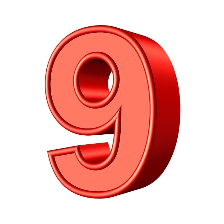 9 letter math words
