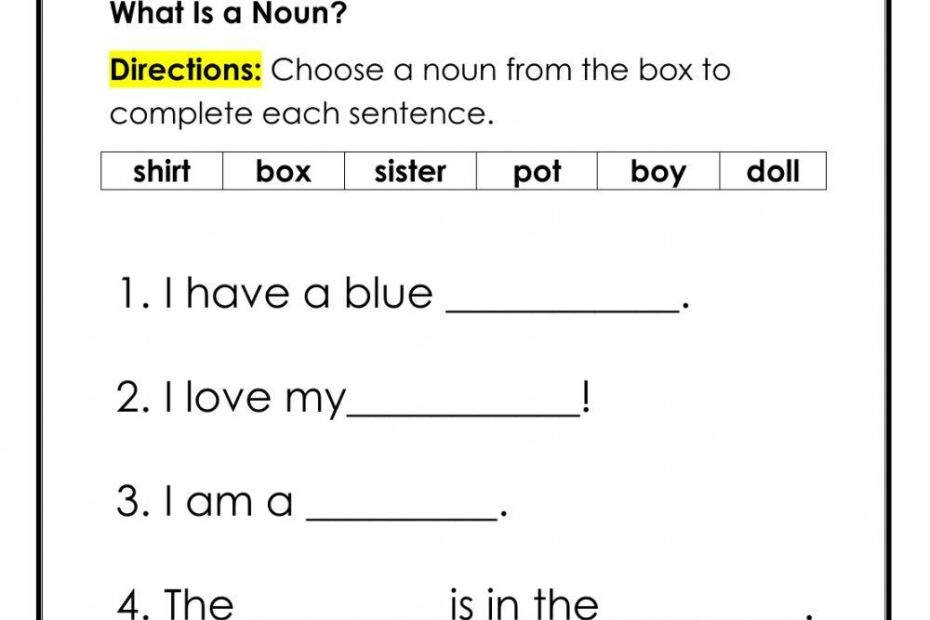 Nouns Worksheet 2 Worksheet Live Worksheets Worksheets Library