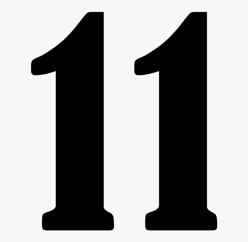 Number 11 Printable