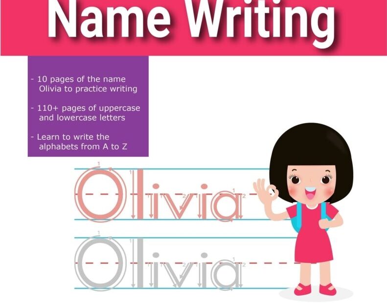Olivia Name Tracing Worksheet Nametracing Worksheets