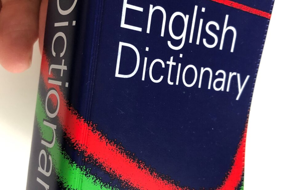 Page From A Dictionary