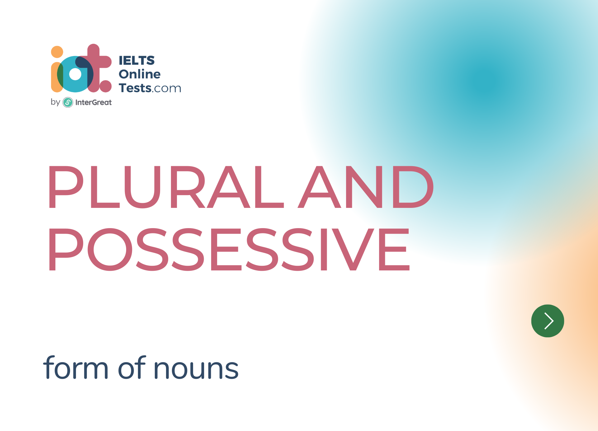 how to punctuate plural possessive